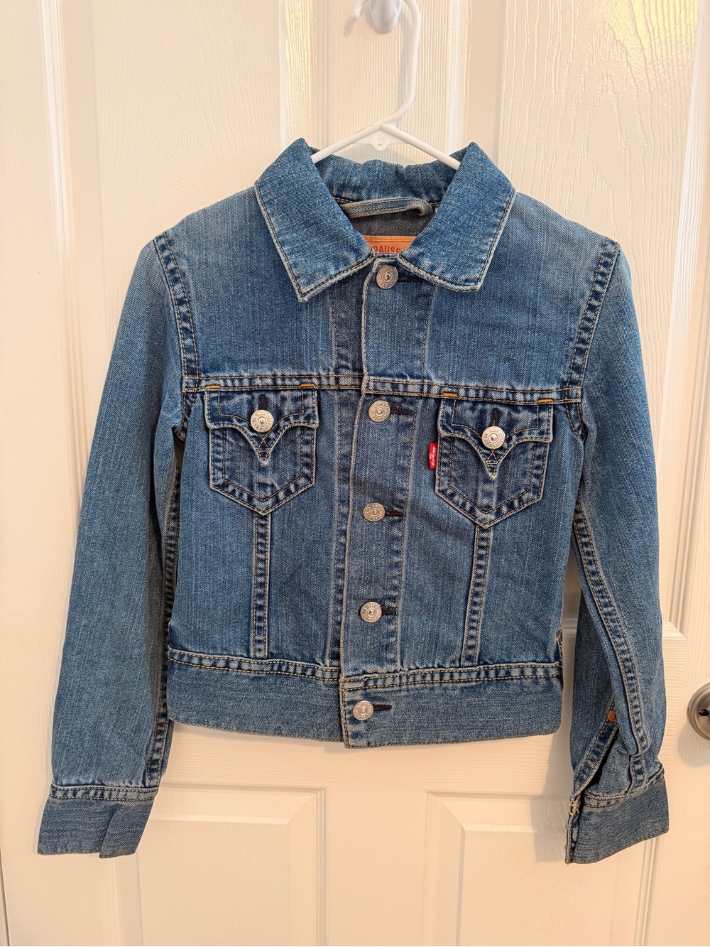 Levi’s Type 1 Iconic Classic Women’s Blue Denim Jacket ~ XS